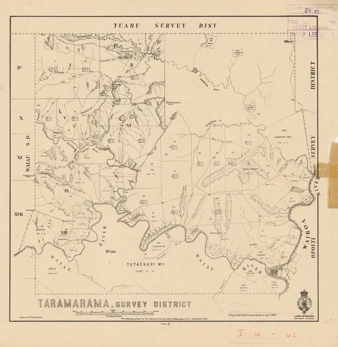 Taramarama Survey District [electroni | Items | National 