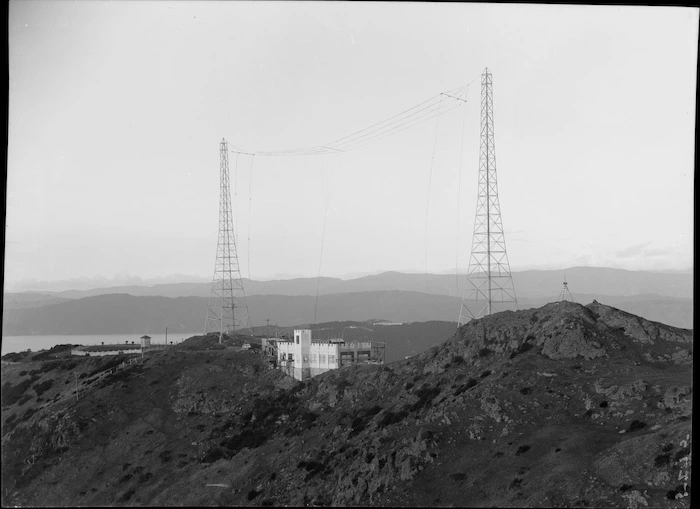 Building And Radio Towers On Summit O Items National Library Of