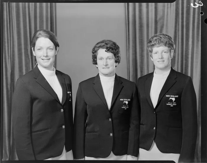 NZ Women's Hockey Team Items National Library of New Zealand