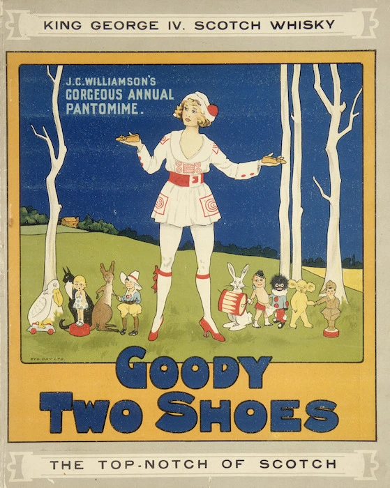 Goody Two Shoes; J. C. Williamson's g... | Items | National Library of New  Zealand | National Library of New Zealand