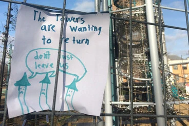 Image: Kids want more hours with the towers