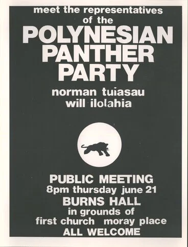 Image: Polynesian Panther Party