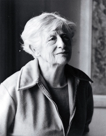 Image: Ngaio Marsh in old age, one of the last to be taken of her