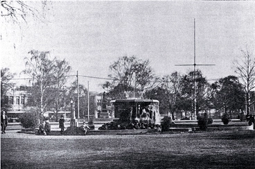Image: A general view of Victoria Square, Christchurch