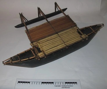 Image: canoe, model