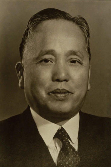Image: New Zealand Chinese Association. Wellington Branch :Portrait of Chiu Kwok-chun, 1884-1957