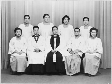 Image: Members of the Chinese Anglican Church, Wellington