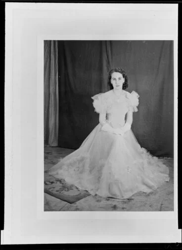 Image: Woman in ball gown