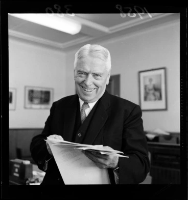 Image: Prime Minister Walter Nash, birthday portrait