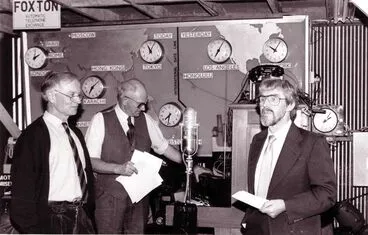 Image: Radio Foxton Studio, 1980's-90's