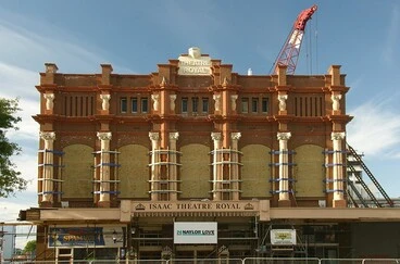 Image: Christchurch: Isaac Theatre Royal facade