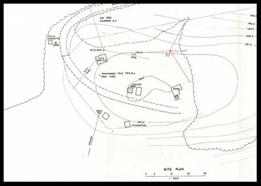 Image: Plan of Tokoroa Mobile Telephone Control Station (1975)