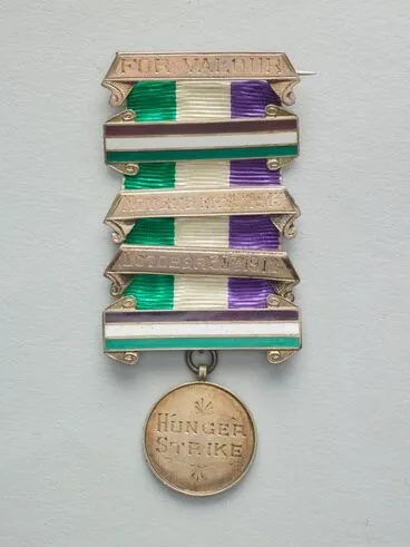 Image: Women's Social and Political Union Medal for Valour