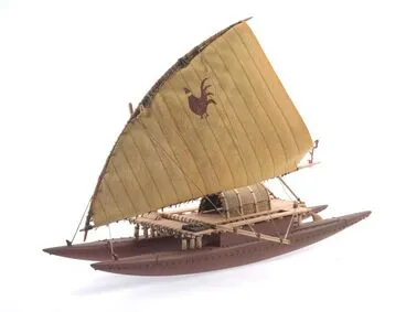 Image: Model Tongiaki (sailing canoe)
