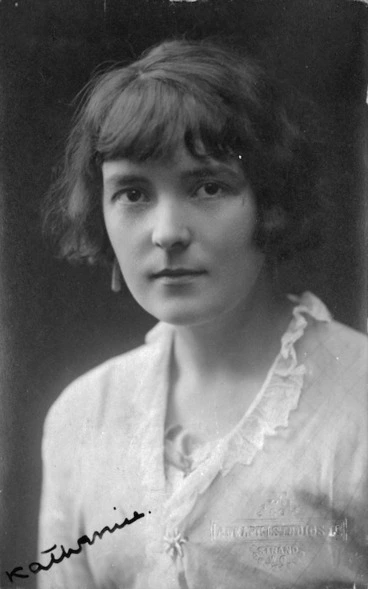 Image: Pickthall, Charlotte Mary, 1887-1966 : Katherine Mansfield