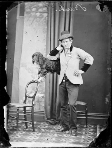 Image: Mr Frank and his acrobatic dog
