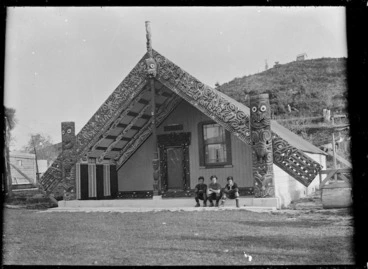 Image: Te Tikanga a Tawhiao meeting house at Ngatira, South Waikato