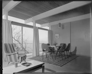 Image: Dining room interior, Winkler house, Wellington