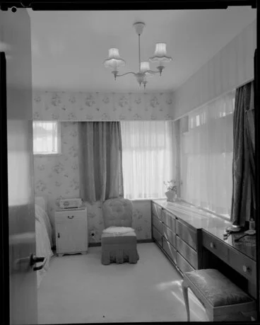 Image: Bedroom, Vautier House [Wellington?]
