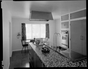 Image: Kitchen interior, Cockburn house, Masterton