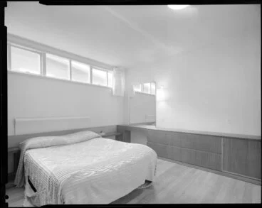 Image: Bedroom, Mallard house, 44 Lotua Street, Wellington