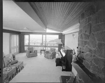 Image: Living room, house of Mrs Law