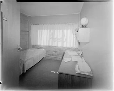 Image: Bedroom, Roman Catholic mission house, Napier