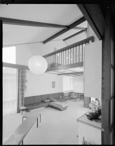 Image: Living room of Wong house