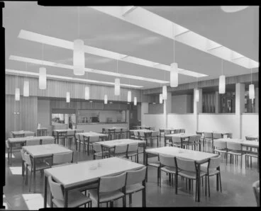 Image: Dining room, Weir House, Victoria University of Wellington