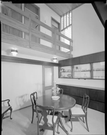 Image: Dining room, house of Mrs Law