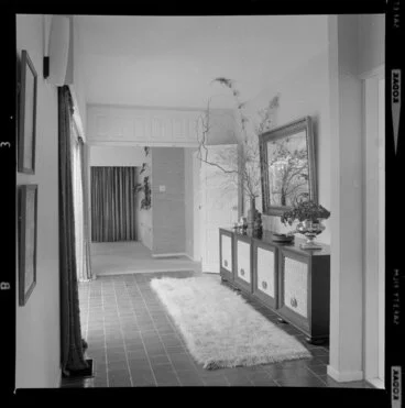 Image: Hall interior, Littlejohn house, Wellington