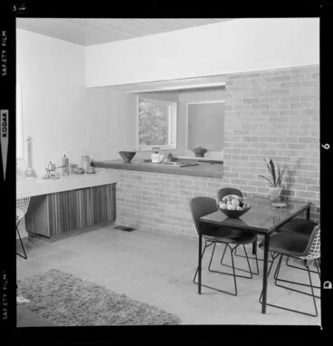 Image: Dining room interior, Littlejohn house, Wellington