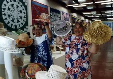 Image: Pacific women's craft exhibition