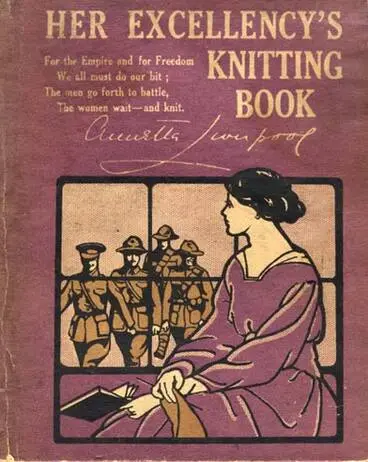 Image: Lady Liverpool's knitting book