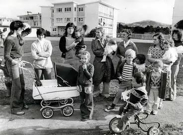 Image: Seeking a community playground, 1977