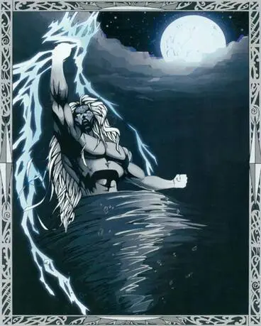 Image: Tāwhirimātea, god of weather