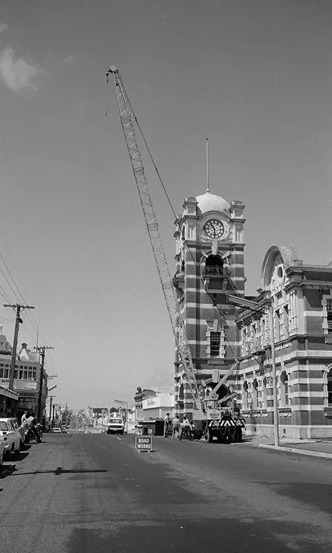 Demolition of Post Office building, Devon Street - Puke Ariki