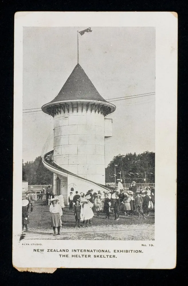 New Zealand International Exhibition, The Helter Skelter | Record |  DigitalNZ