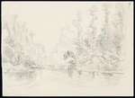 [Chevalier, Nicholas] 1828-1902 :Creek near Hokitiki April 30th 1866