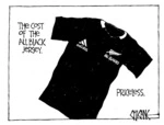 Winter, Mark 1958- :The cost of the All Black jersey. 23 October 2011