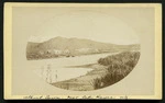 Hart, Campbell fl 1879-1885 :Photograph of Albert Town near lake Hawea