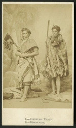 Heath, Vernon (England) fl 1819-1895 :Portrait of Tuahu Kihiringi and Wharepapa