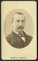 Hemus & Hanna (Auckland) fl 1879-1882 :Portrait of Alexander (Sandy) Aitken