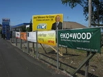 Photographs of election billboards in Auckland and Wellington