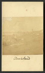 Kinder, John (Auckland) fl 1859-1870 :Photograph of Auckland