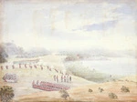 [Bridge, Cyprian], 1807-1885 :[Battle for Puketutu Pa. 1845]