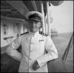 Captain Whitefield of hospital ship Maunganui