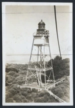 Creator unknown : Photograph of Farewell Spit lighthouse
