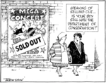 "Speaking of selling out ... is your boy still with the Department of Conservation?" 19 February 2009.