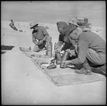 Artillery training in the Western Desert